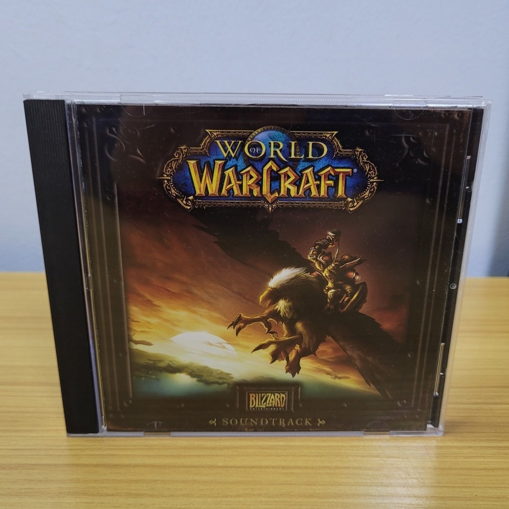 "World Of Warcraft Soundtrack" CD FROM VANILLA ORIGINAL Blizzard pristine 2004